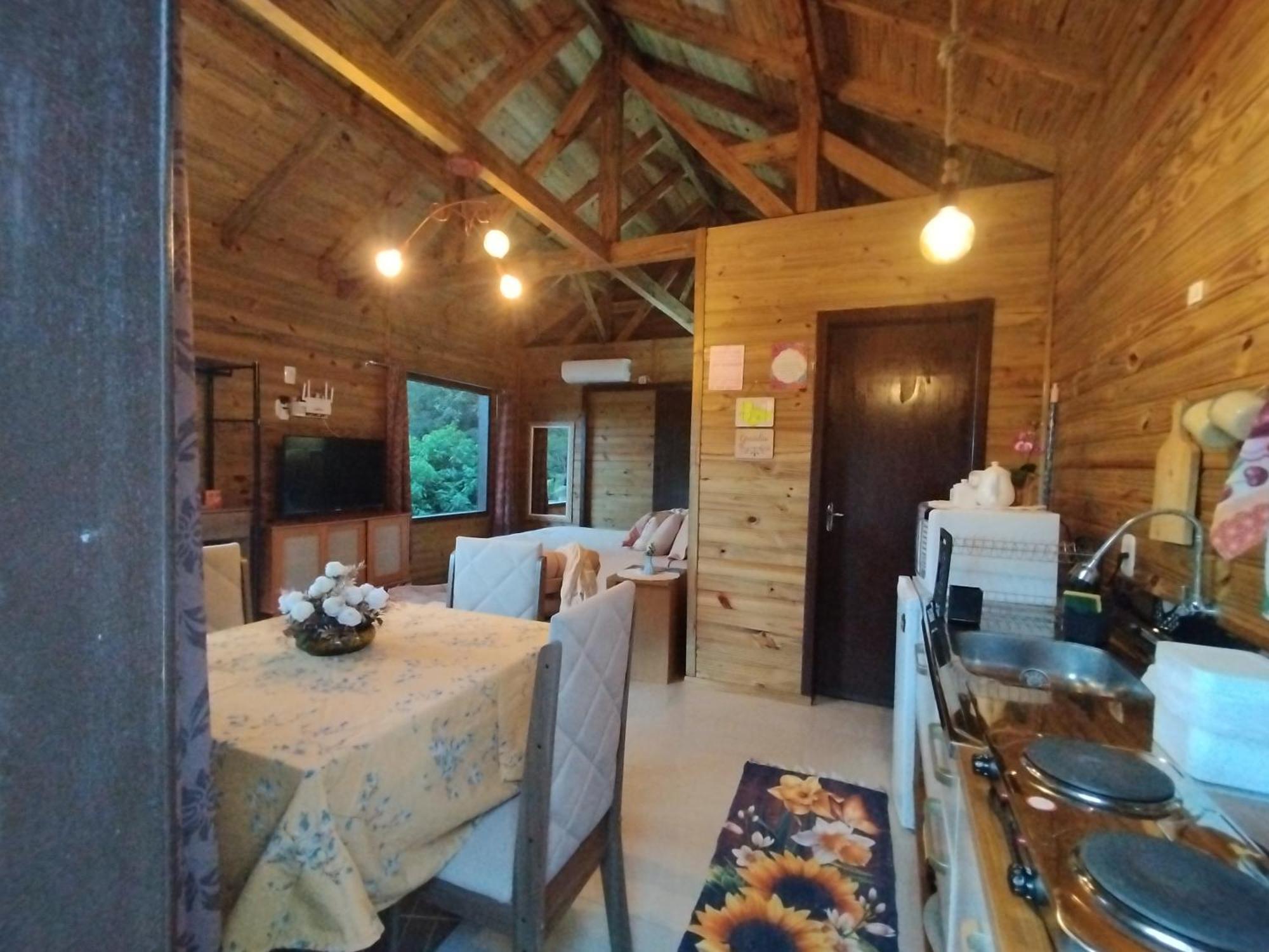 Tiny House Canjerana - Cabana Com Vista Dos Canyons プライア・グランデ エクステリア 写真